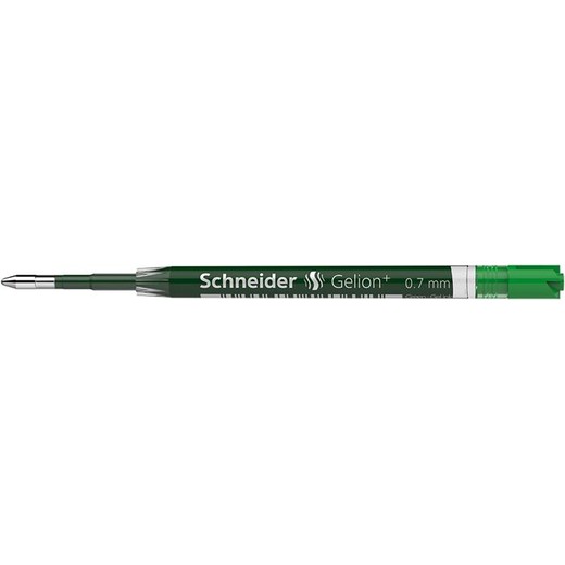 Náplň do gélových pier, 0,4 mm, SCHNEIDER "Gelion +", zelená