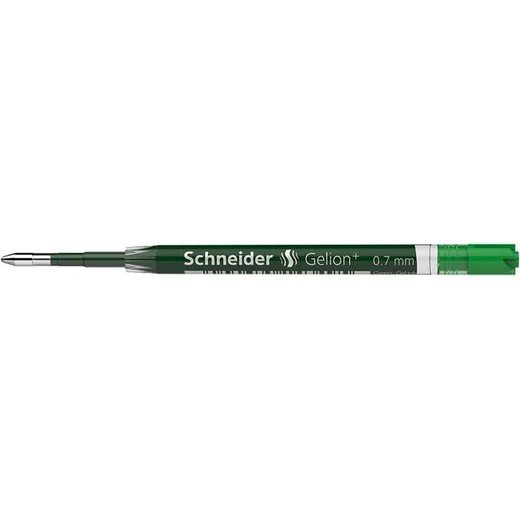 Náplň do gélových pier, 0,4 mm, SCHNEIDER "Gelion +", zelená