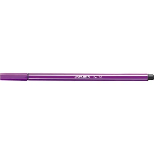 Popisovač, 1 mm, STABILO "Pen 68", fialový
