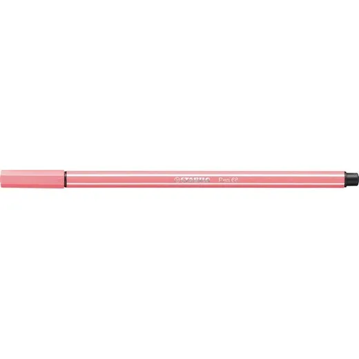 Popisovač, 1 mm, STABILO "Pen 68", ružový