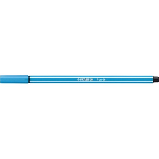 Popisovač, 1 mm, STABILO "Pen 68", svetlomodrý