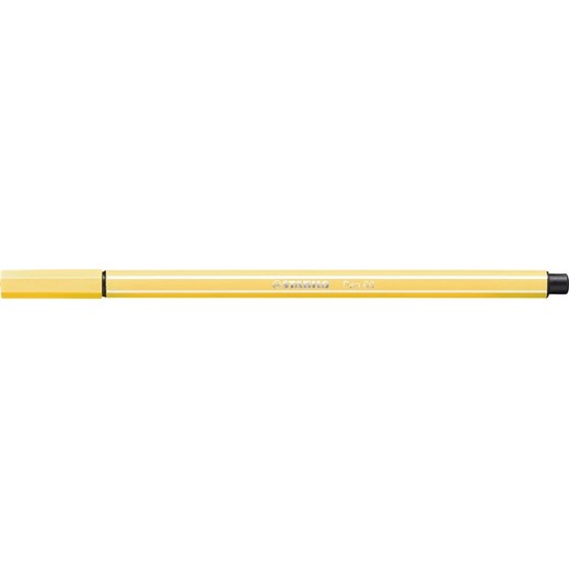 Popisovač, 1 mm, STABILO "Pen 68", žltý