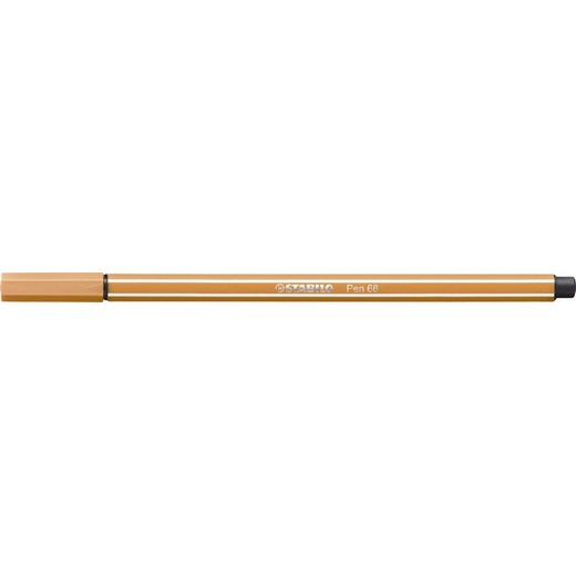 Popisovač, 1 mm, STABILO "Pen 68", tmavookrový