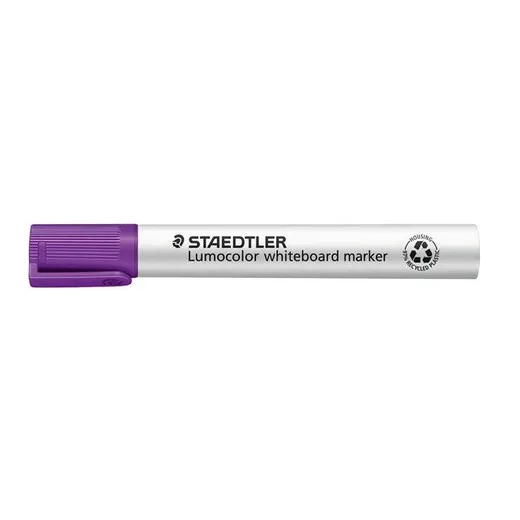 Popisovač na tabule, 2 mm, kužeľový hrot, STAEDTLER "Lumocolor 351", fialový