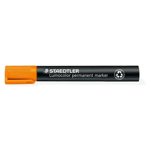 Permanentný popisovač, 2 mm, kužeľový hrot, STAEDTLER "Lumocolor 352", oranžový