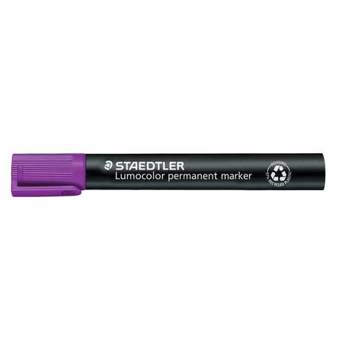 Permanentný popisovač, 2 mm, kužeľový hrot, STAEDTLER "Lumocolor 352", fialový