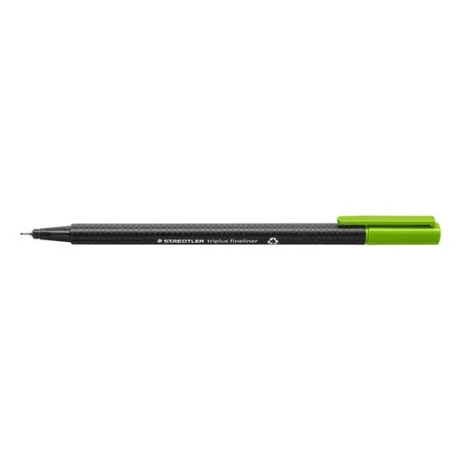 Liner, 0,3 mm, STAEDTLER "Triplus", svetlozelený