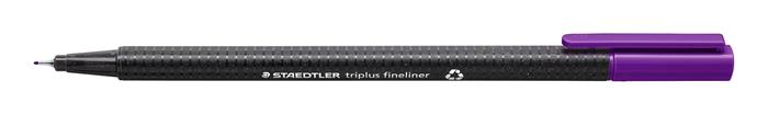 Liner, 0,3 mm, STAEDTLER "Triplus", tmavofialový