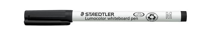 Popisovač na tabule, 1 mm, M, kužeľový, STAEDTLER "Lumocolor 301", čierny