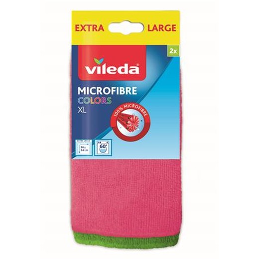 Handrička, mikrovlákno, 2 ks, VILEDA "Colors"