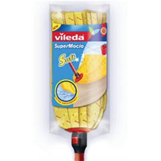 Mop, hlavica, VILEDA "SuperMocio Soft", žltá