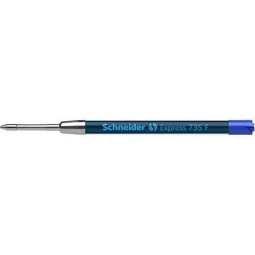 Náplň do guľôčkových pier, 0,3 mm, SCHNEIDER, "Express 735", modrá