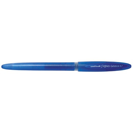 Gélové pero, 0,4 mm, s vrchnákom, UNI "UM-170", modré