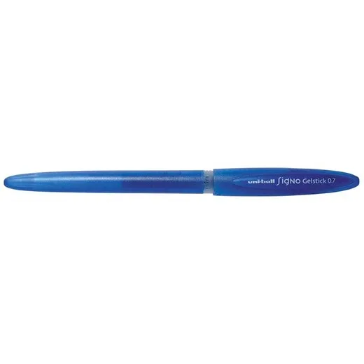 Gélové pero, 0,4 mm, s vrchnákom, UNI "UM-170", modré