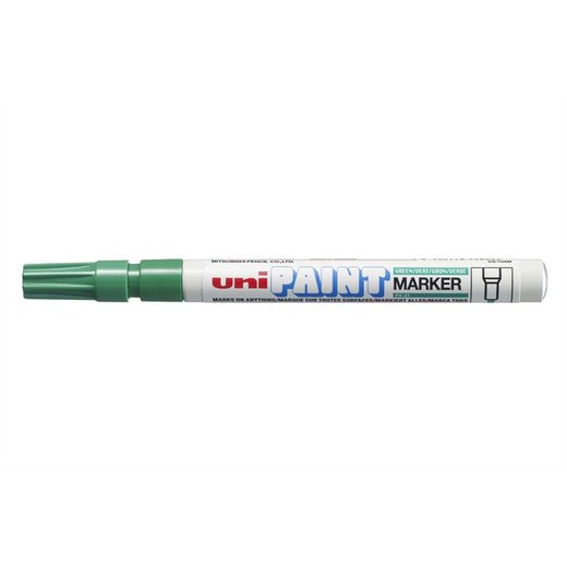 Lakový popisovač, 0,8-1,2 mm, UNI "PX-21", zelený
