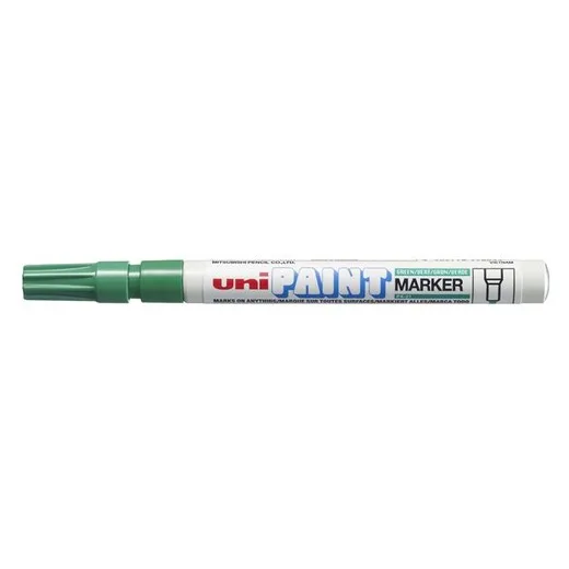 Lakový popisovač, 0,8-1,2 mm, UNI "PX-21", zelený