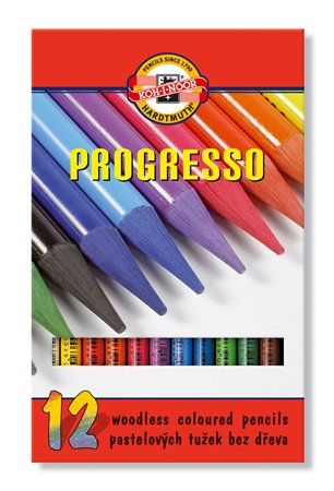 Farebné ceruzky "KOH 8756/12", progresso