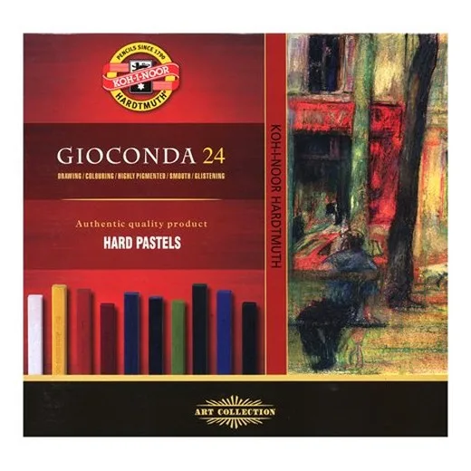 Olejové kriedy "8114/24", Gioconda, 24 farieb
