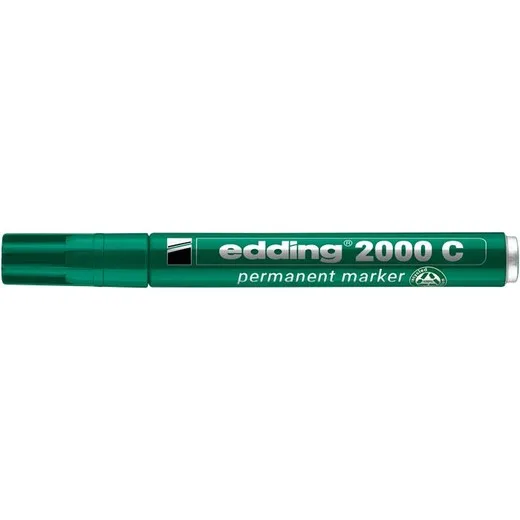 Permanentný popisovač "2000", zelený