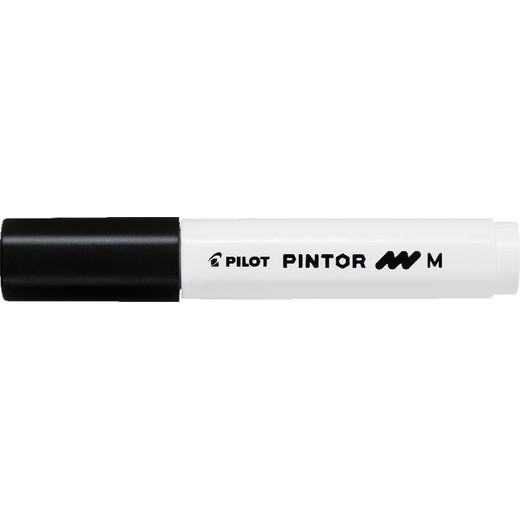 Dekoračný popisovač, 1,4 mm, PILOT "Pintor M", čierna