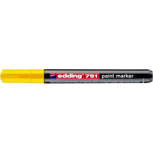 Lakový popisovač "791", žltý