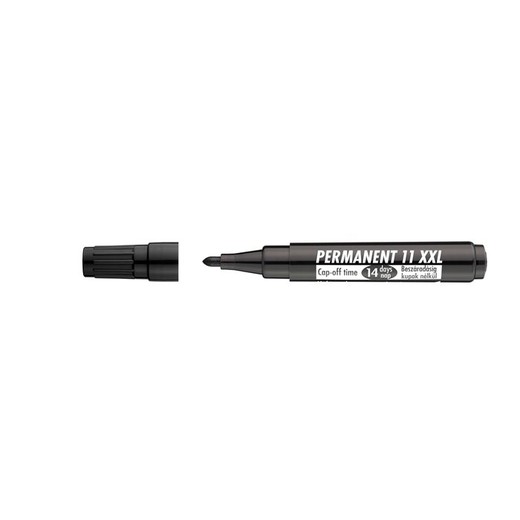 Permanentný popisovač, 1-3 mm, kužeľový hrot, ICO "Permanent 11 XXL", čierny