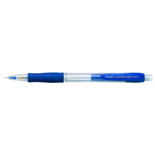 Mikroceruzka, 0,5 mm, PILOT "Super Grip", modrá