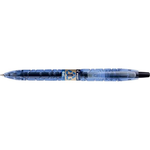 Gélové pero B2P "bottle to pen", čierne BeGreen