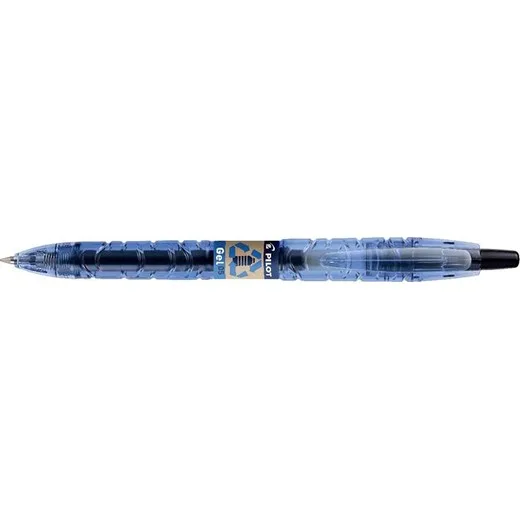 Gélové pero B2P "bottle to pen", čierne BeGreen