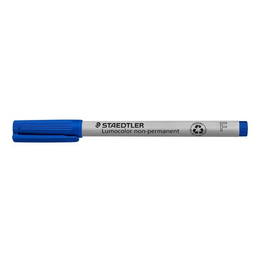 Nepermanentný popisovač, OHP, 0,6 mm, STAEDTLER "Lumocolor® 316 F", modrá
