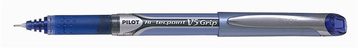 Roller, 0,3 mm, ostrý hrot, s vrchnákom, PILOT "Hi-Tecpoint V5 Grip", modrá