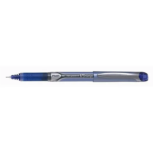 Roller, 0,3 mm, ostrý hrot, s vrchnákom, PILOT "Hi-Tecpoint V5 Grip", modrá