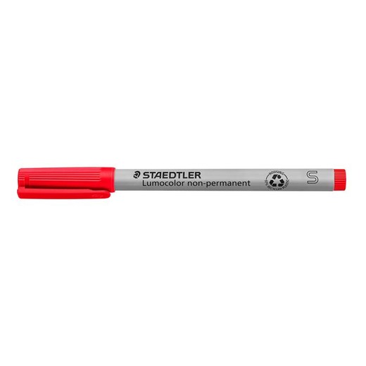 Nepermanentný popisovač, OHP, 0,4 mm, STAEDTLER "Lumocolor® 311 S", červená