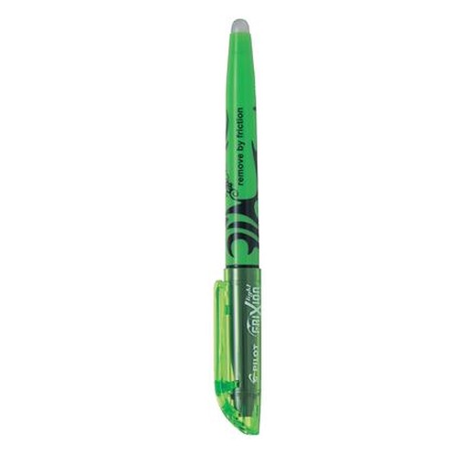 Zvýrazňovač, 1-3,3 mm, vymazateľný, PILOT "Frixion Light", zelený