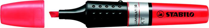 Zvýrazňovač, 2-5 mm, STABILO "Luminator", červená