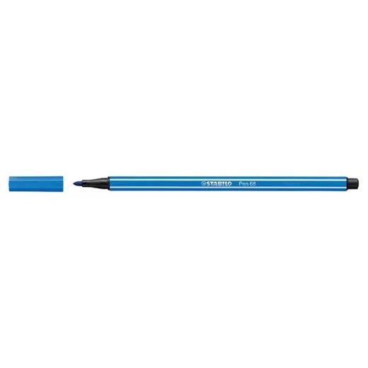 Popisovač, 1 mm, STABILO "Pen 68", tmavomodrý