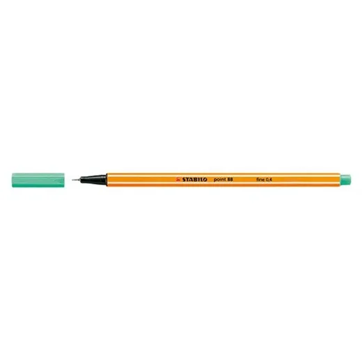 Liner, 0,4 mm, STABILO "Point 88", ľadovo zelený