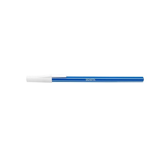 Guľôčkové pero, 0,7 mm, s vrchnákom, ICO "Signetta", modré