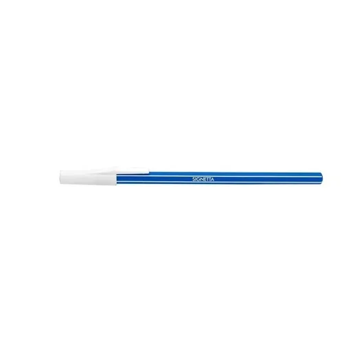 Guľôčkové pero, 0,7 mm, s vrchnákom, ICO "Signetta", modré