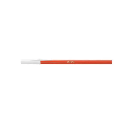 Guľôčkové pero, 0,7 mm, s vrchnákom, ICO "Signetta", červené