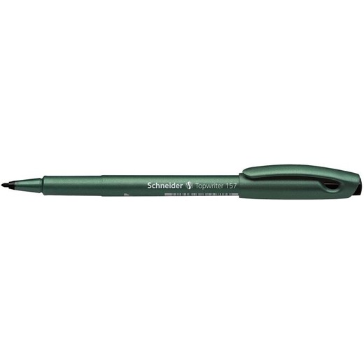 Popisovač, 0,8 mm, SCHNEIDER "Topwriter 157", čierna