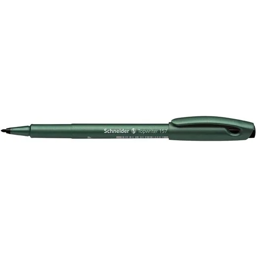 Popisovač, 0,8 mm, SCHNEIDER "Topwriter 157", čierna