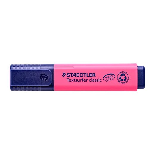 Zvýrazňovač, 1-5 mm, STAEDTLER "Textsurfer Classic 364", ružový