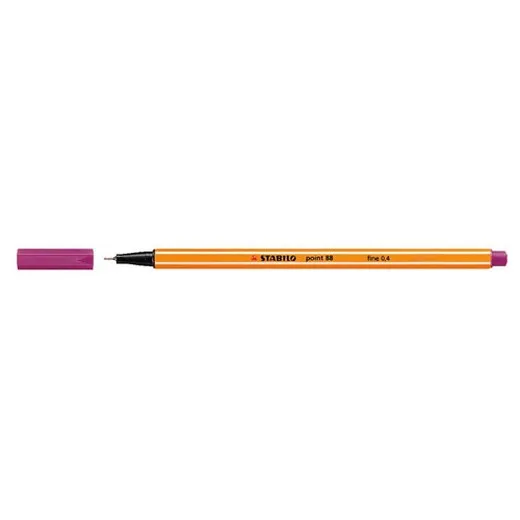 Liner, 0,4 mm, STABILO "Point 88", tmavofialový