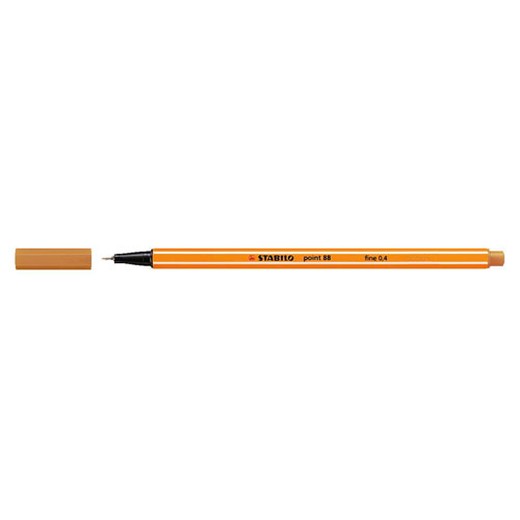 Liner, 0,4 mm, STABILO "Point 88", okrový