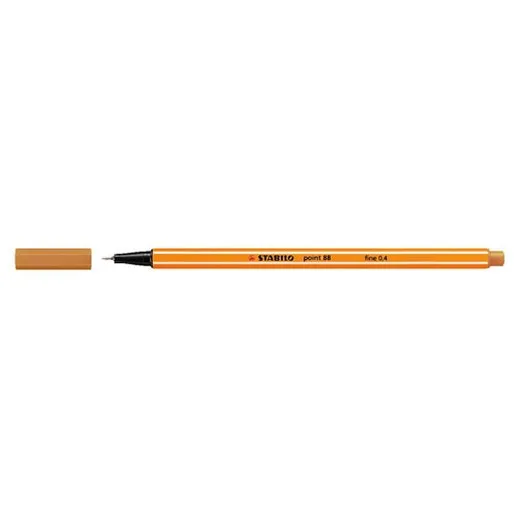 Liner, 0,4 mm, STABILO "Point 88", okrový