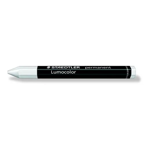 Univerzálna voskovka, permanentná, omnigraph, STAEDTLER "Lumocolor 236", biela