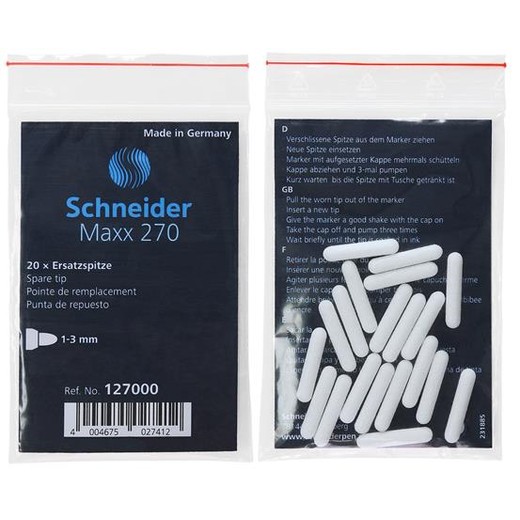 Náhradný hrot do lakových popisovačov "Maxx 270", 1-3mm, SCHNEIDER