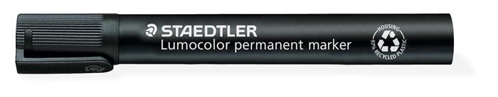 Permanentný popisovač, 2 mm, kužeľový hrot, STAEDTLER "Lumocolor 352", čierny
