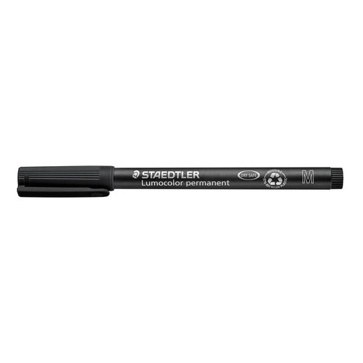Permanentný popisovač, OHP, 1 mm, STAEDTLER "Lumocolor® 317 M", čierna